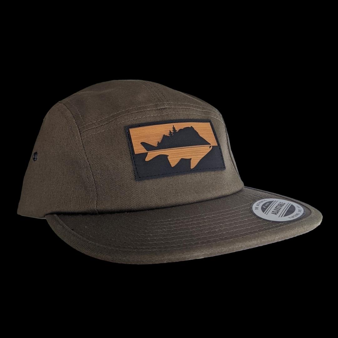 Norolan puuvillainen kalastajan 5-panel lippis
