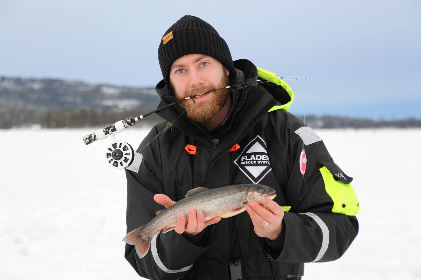 Norolan merinovillainen pilkkijän pipo