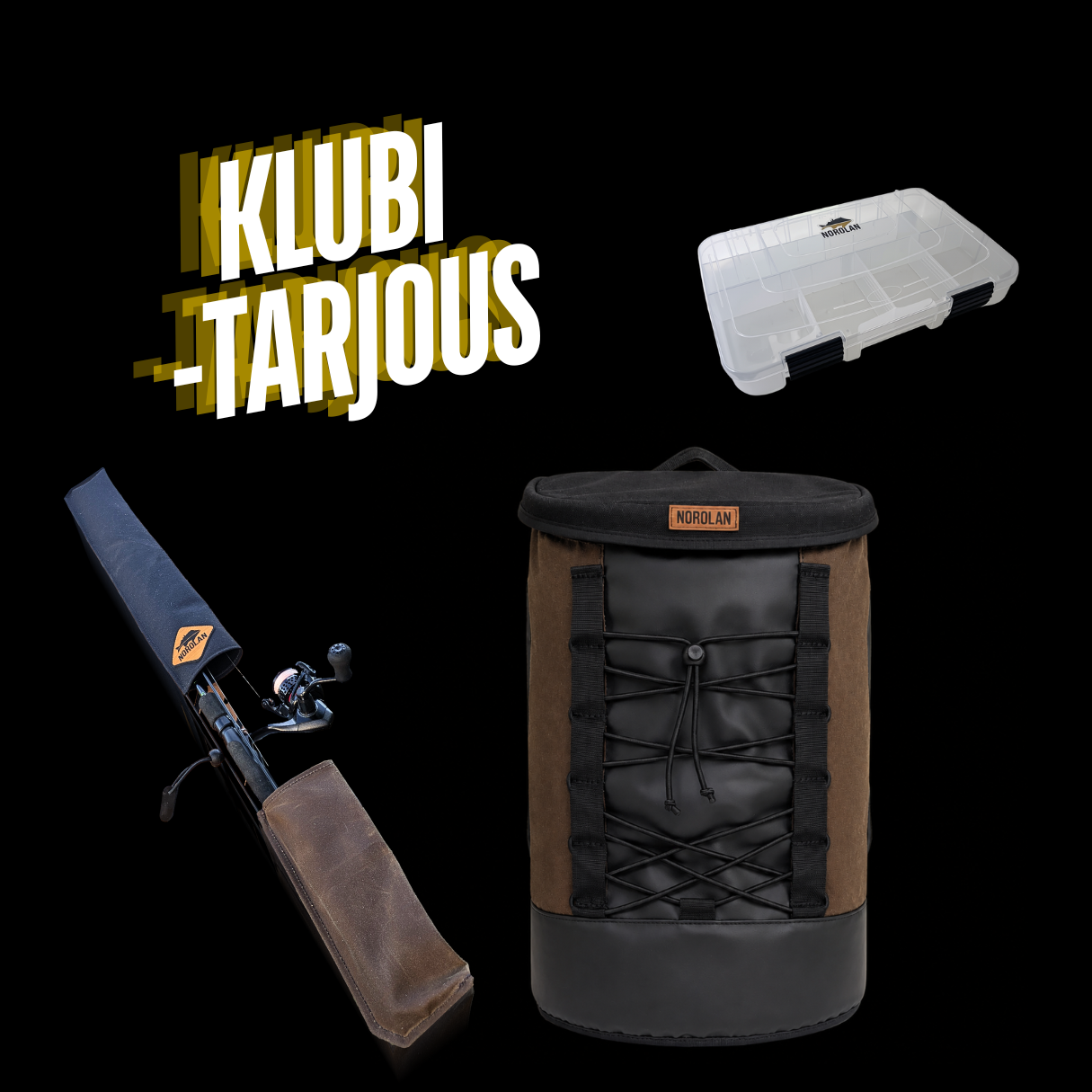 Nordborn™-bundle: reppu, vapapussi ja vieherasia