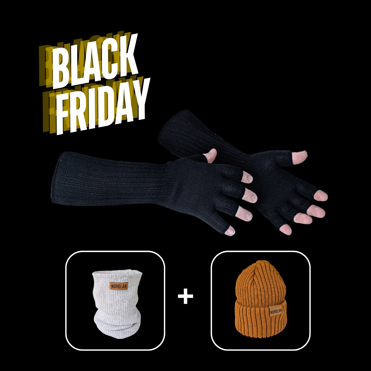 Norolan merinovillaiset pilkkijän kynsikkäät