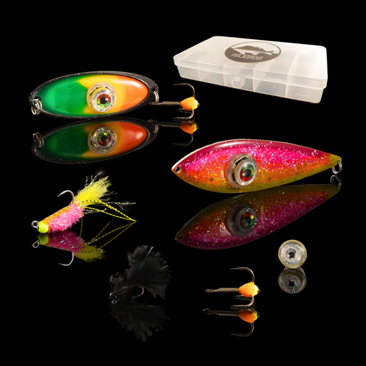 Norolanin parhaat kirjolohipilkit ja tarvikkeet