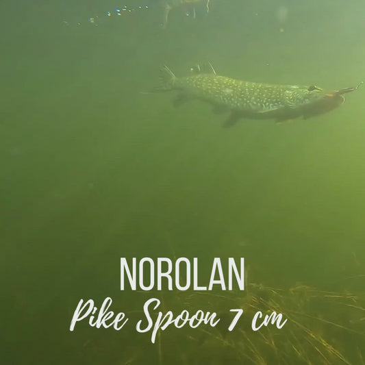 Norolan Pike Spoon 7 cm 3-pack ruohikkouistin